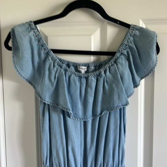 Splendid XS Chambray Blue Romper - Picture 3 of 9